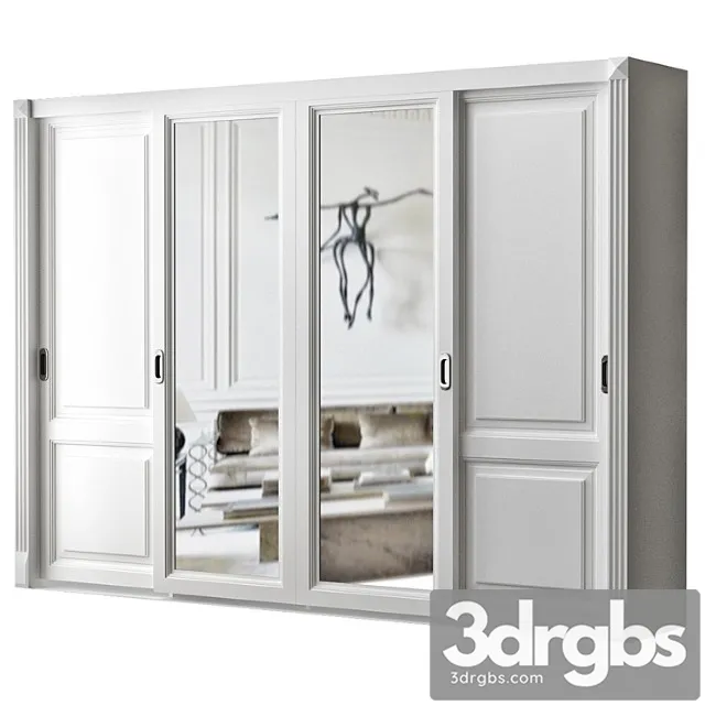 Built-in wardrobe mont blanc 3D Model Download
