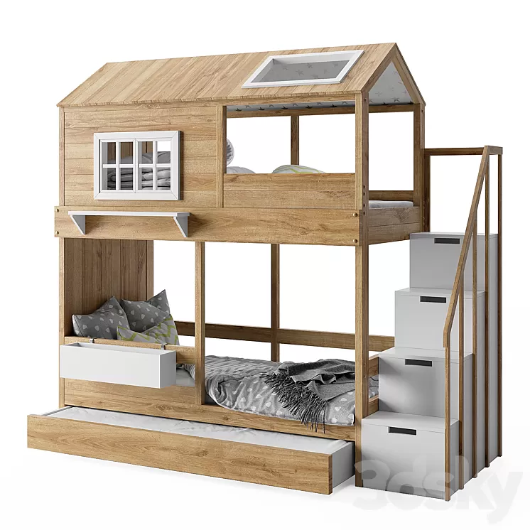 “Bukwood bed-house “”My Place””” 3D Model Free Download “Bukwood bed-house “”My Place””” 3D Model Free Download