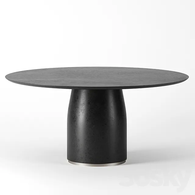 Bule dining table by Lema 3D Model Bule dining table by Lema 3D Model