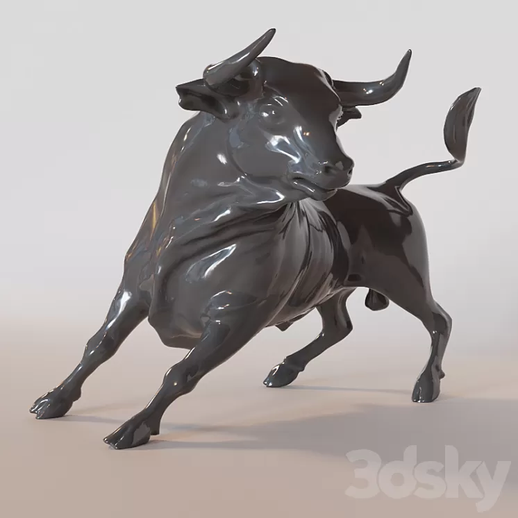 bull 3D Model