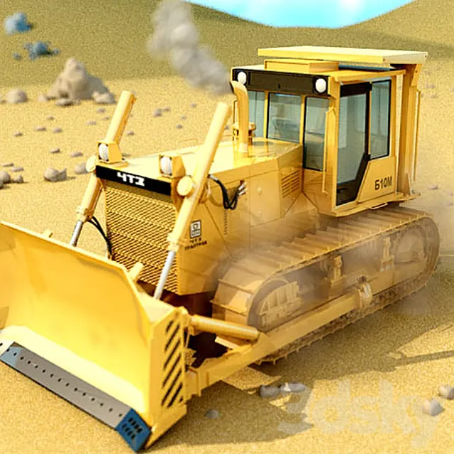 Bulldozer B10M 3DModel