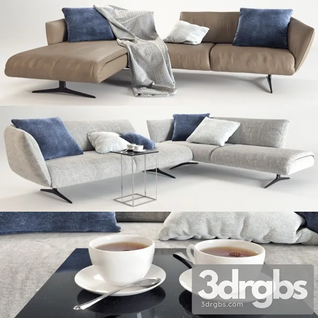 Bundle Sofa Walter Knoll 3D Model Download Bundle Sofa Walter Knoll 3D Model Download