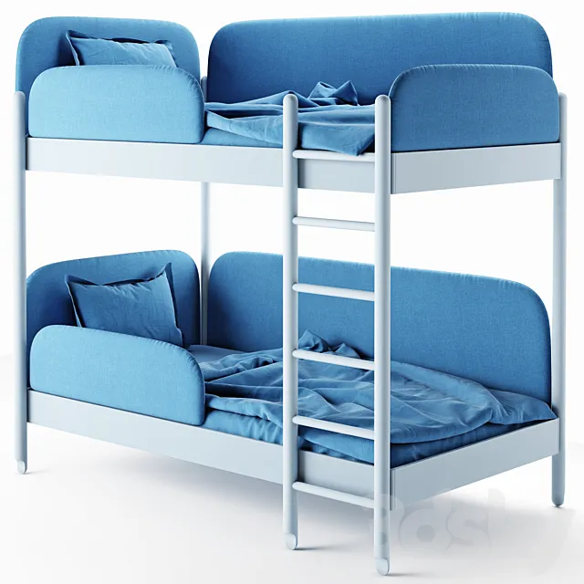 Bunk bed 3D Model Bunk bed 3D Model