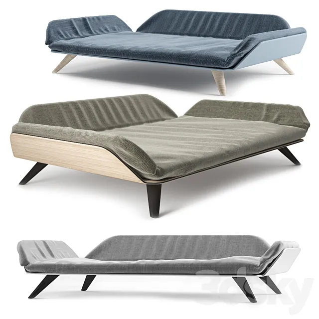 Bunk bed for dogs 3D Model