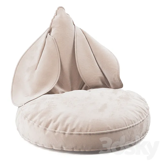 Bunny Beanbag WIGIWAMA 3D Model