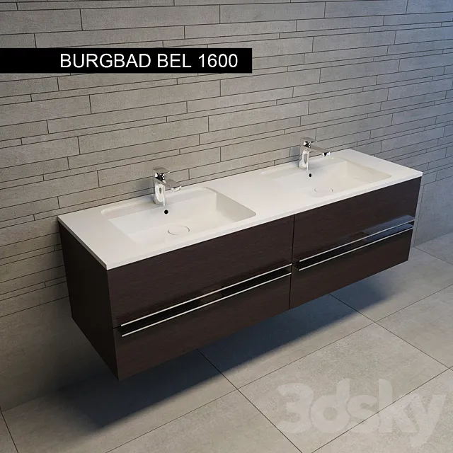 Burgbad Vel 1600 3DModel Burgbad Vel 1600 3DModel