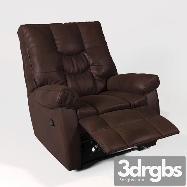 Burgett espresso power rocker recliner 3D Model Download Burgett espresso power rocker recliner 3D Model Download