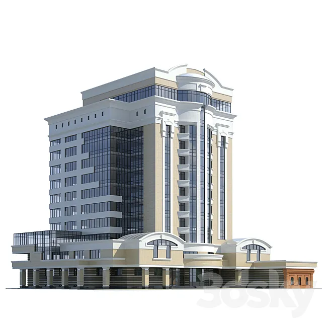 Business center 3DModel
