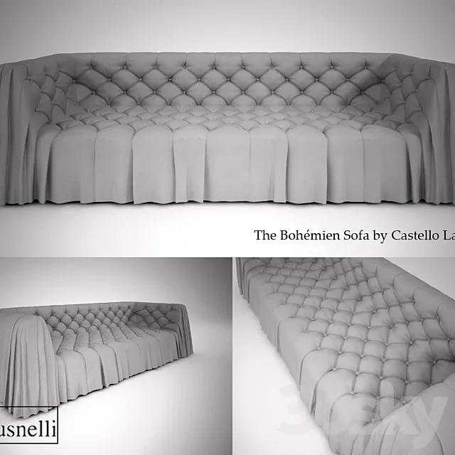 Busnelli _ Bohemien 3D Model