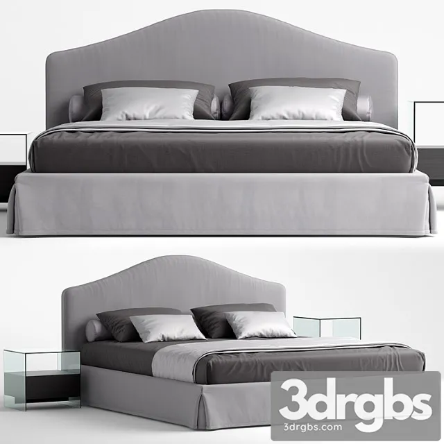 Busnelli bed mayfair 2 3D Model Download