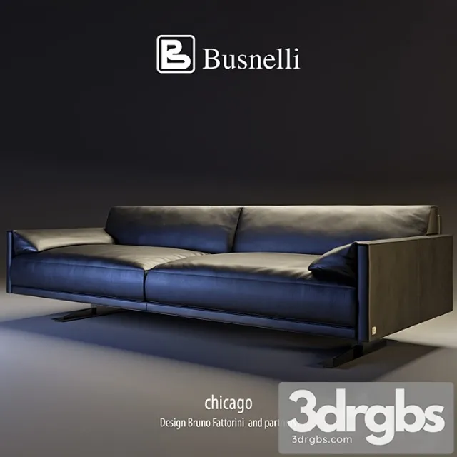 Busnelli Chicago 3D Model Download Busnelli Chicago 3D Model Download