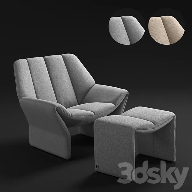 Busnelli Hirundo Chair 3DModel Busnelli Hirundo Chair 3DModel