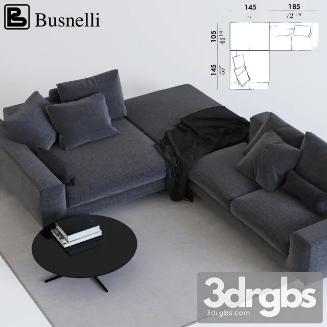 Busnelli Take It Easy Coffee Table 3D Model Download Busnelli Take It Easy Coffee Table 3D Model Download