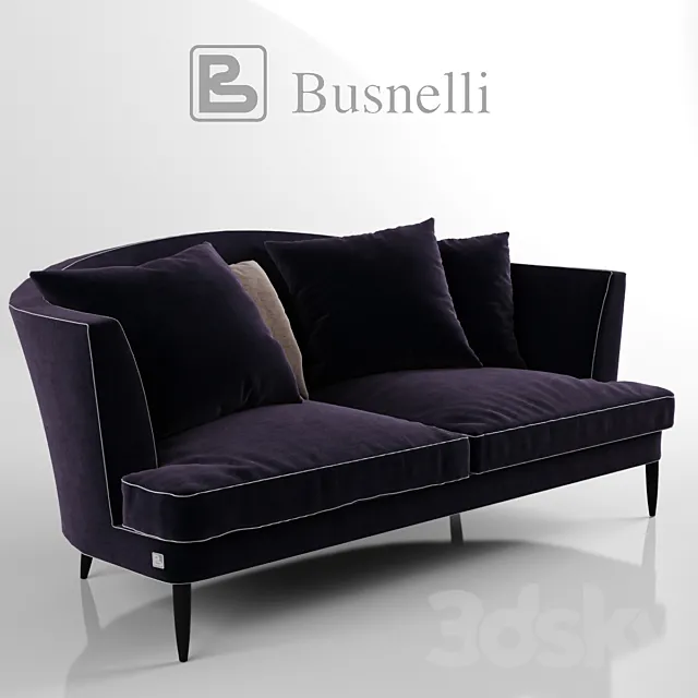 busnelli tresor sofa 3DModel busnelli tresor sofa 3DModel