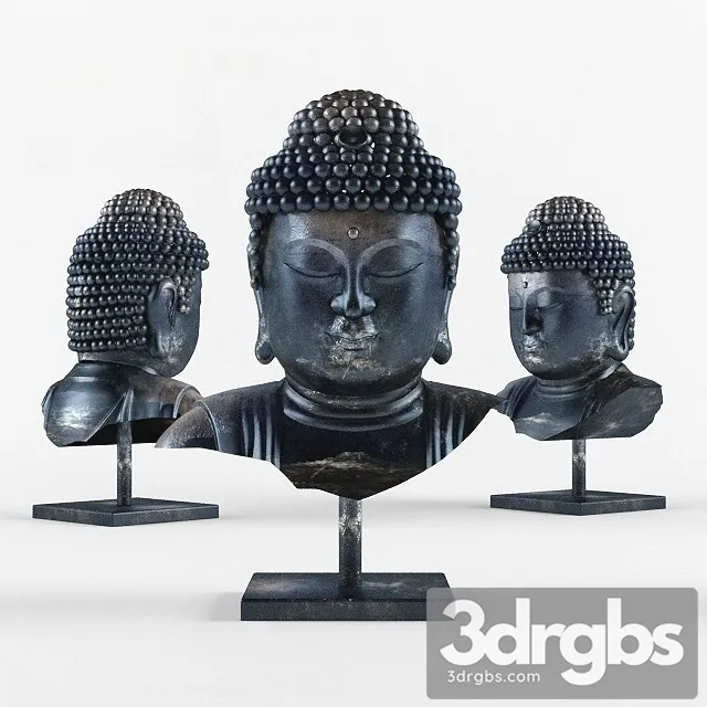 Bust Budda 3D Model Download