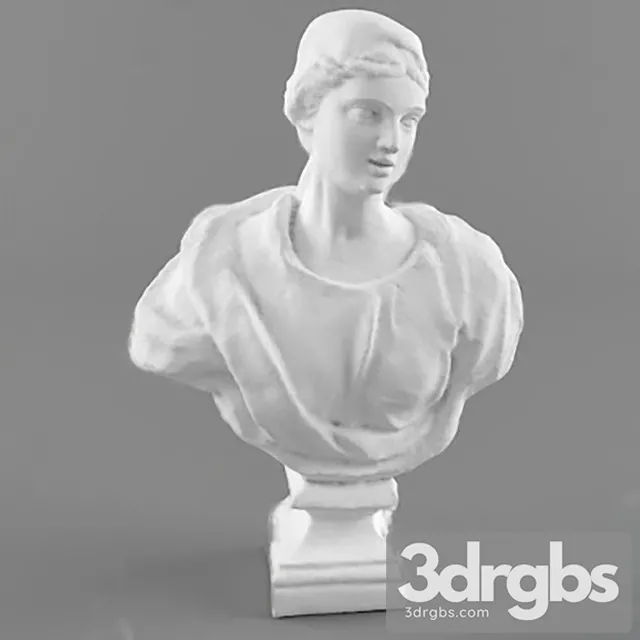 Bust Of A Woman 3D Model Download