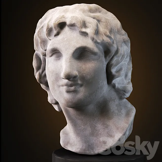 Bust of Alexander the Great 3DModel