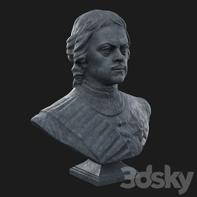 Bust of Peter the Great 3DModel Bust of Peter the Great 3DModel
