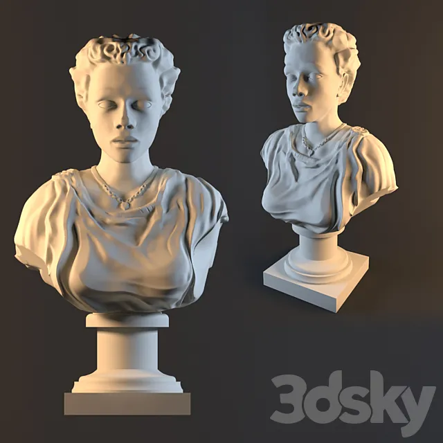 bust the Greek girl 3DModel