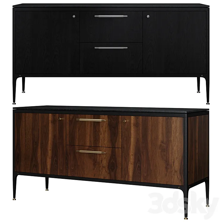 Buster & Punch Cabinet Medium 3D Model Free Download