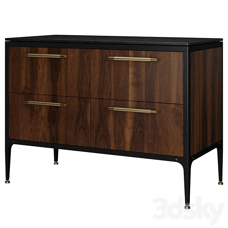 Buster & Punch Cabinet Small 3D Model Free Download