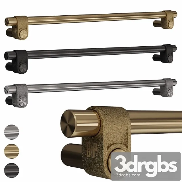 Buster Punch Cast Cabinet Hardware 3D Model Download