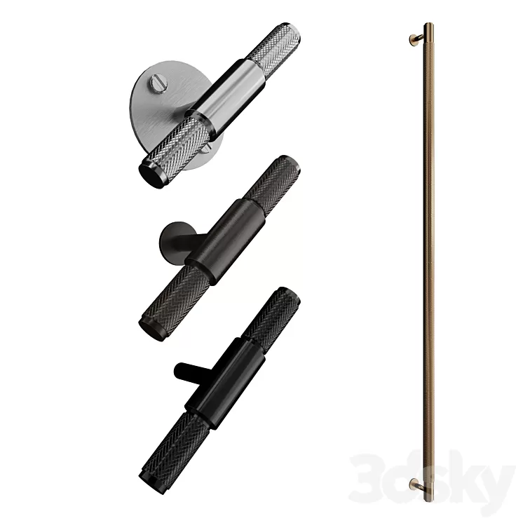 Buster + Punch T-BAR and CLOSET BAR 3D Model