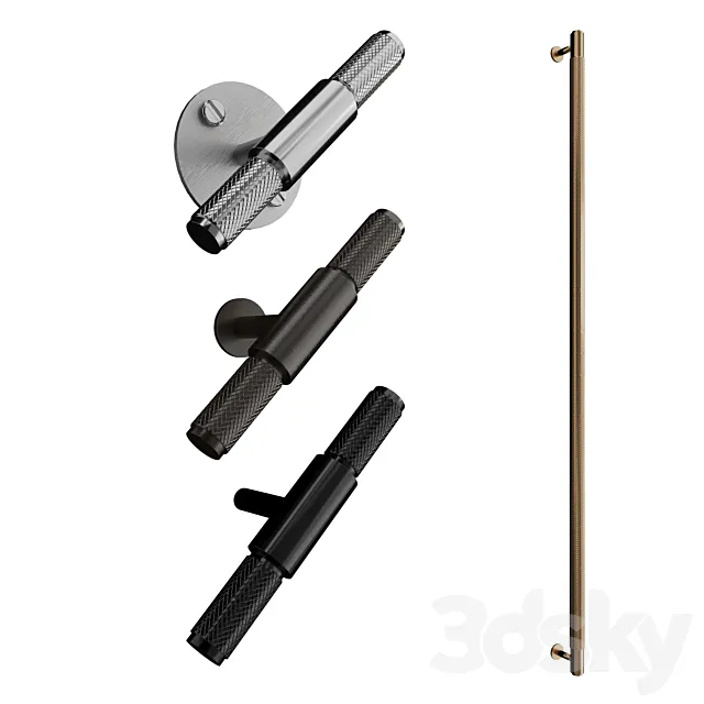 Buster + Punch T-BAR and CLOSET BAR 3DModel Buster + Punch T-BAR and CLOSET BAR 3DModel