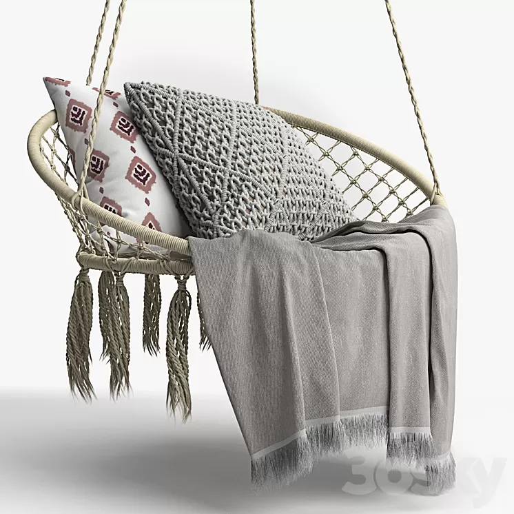 “BUTLERS PARADISE NOW “”Hammock chair with fringes””” 3D Model “BUTLERS PARADISE NOW “”Hammock chair with fringes””” 3D Model