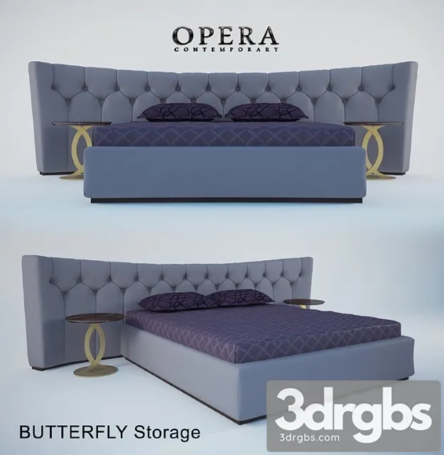 Butterfly Storage 3D Model Download