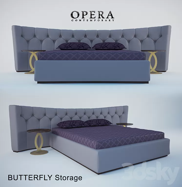 BUTTERFLY Storage 3D Model
