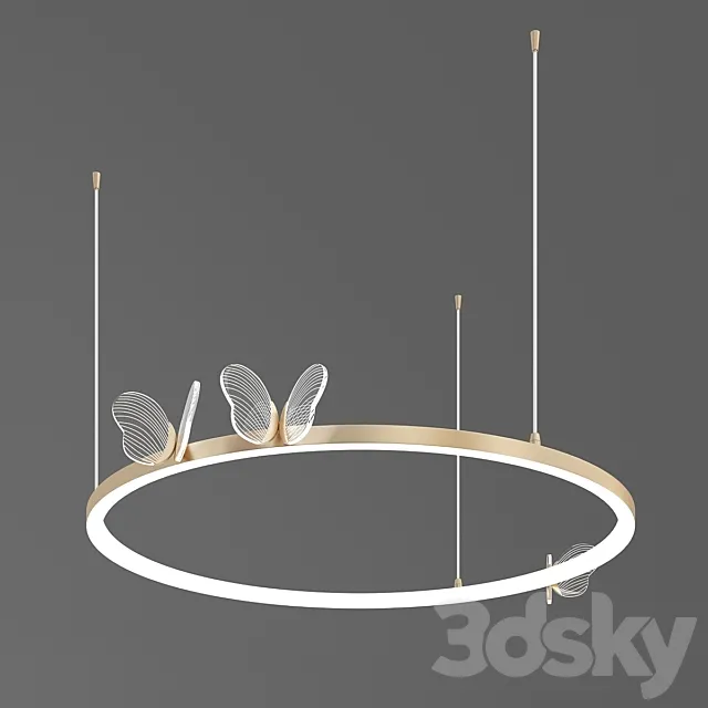 Butterfly Suspension 1 3D Model Butterfly Suspension 1 3D Model