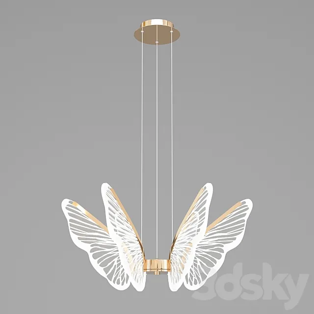 Butterfly suspension_4 3D Model