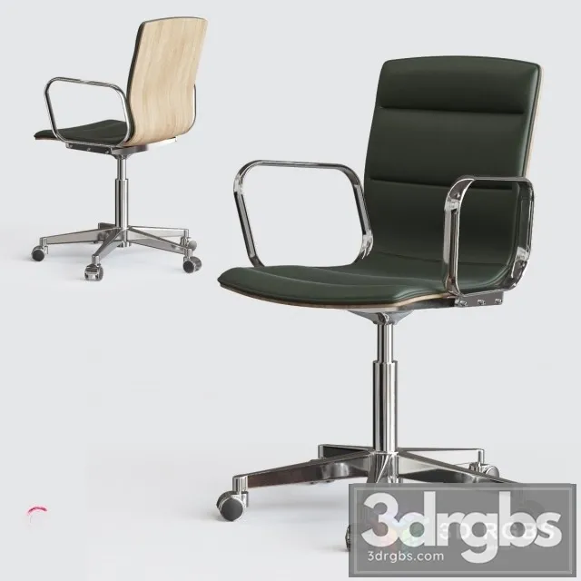 Butterfly Wood Chair 3D Model Download