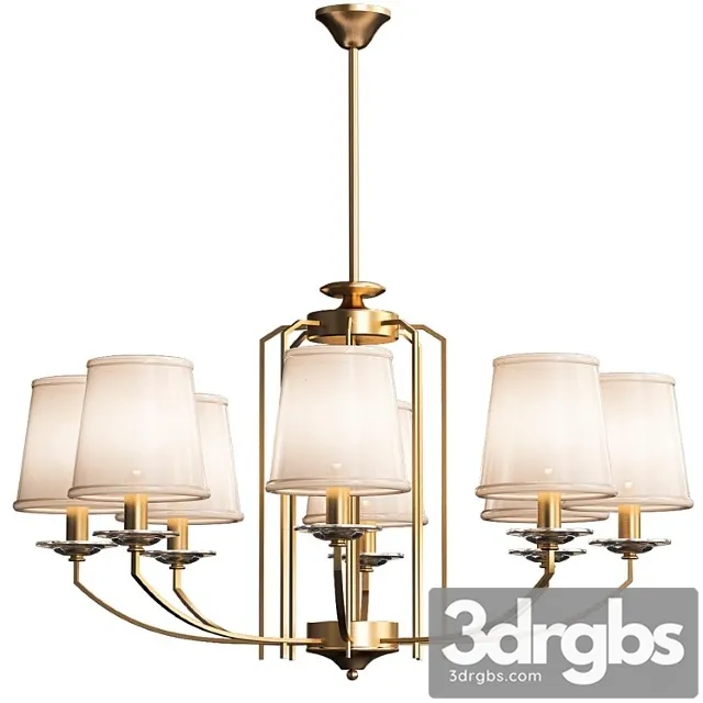 Buy Beige Chandelier 3D Model Download