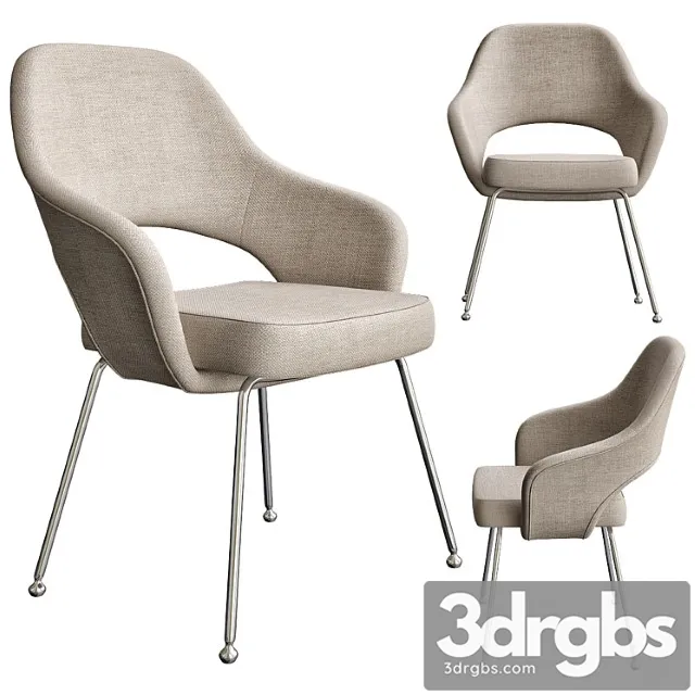 Buy knoll saarinen conference chair 2 3D Model Download