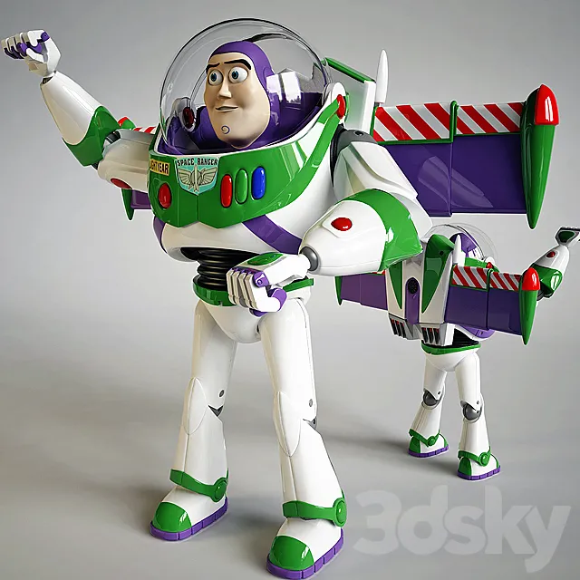 Buzz Lightyear 3D Model Buzz Lightyear 3D Model