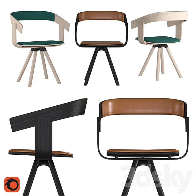 BuzziSpace Chair 3D Model BuzziSpace Chair 3D Model