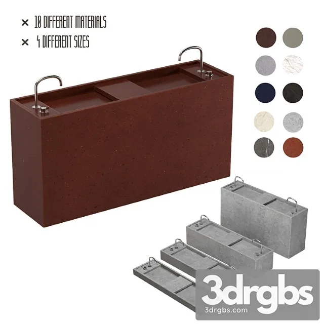 By Coccon Pb Basin 180 3D Model Download By Coccon Pb Basin 180 3D Model Download