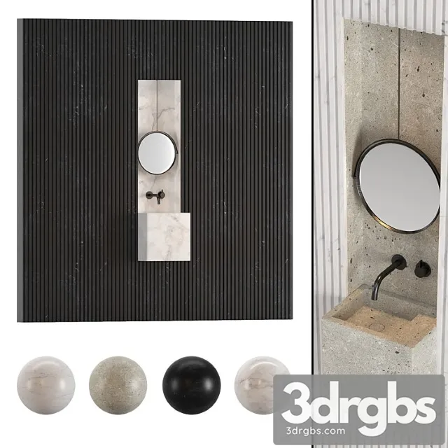 By Cocoon Bathroom Furniture 40 3D Model Download