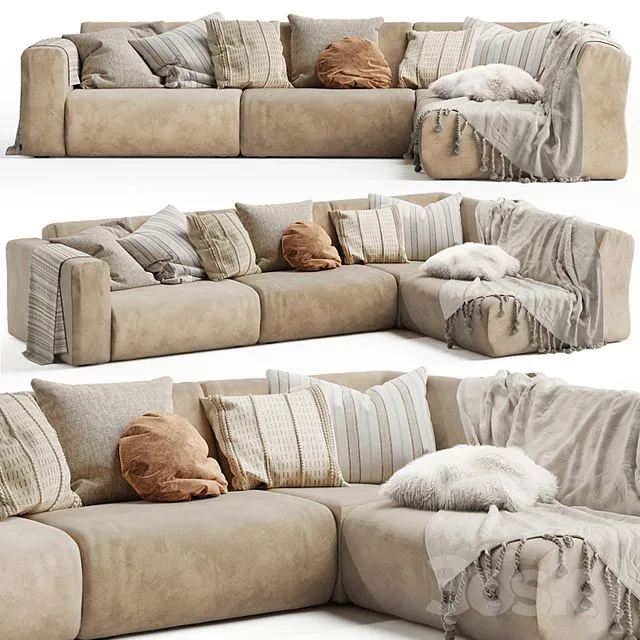 by fonQ Move Corner sofa 3D Model by fonQ Move Corner sofa 3D Model