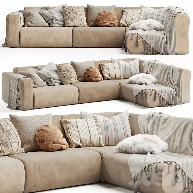 by fonQ Move Corner sofa 3D Model by fonQ Move Corner sofa 3D Model