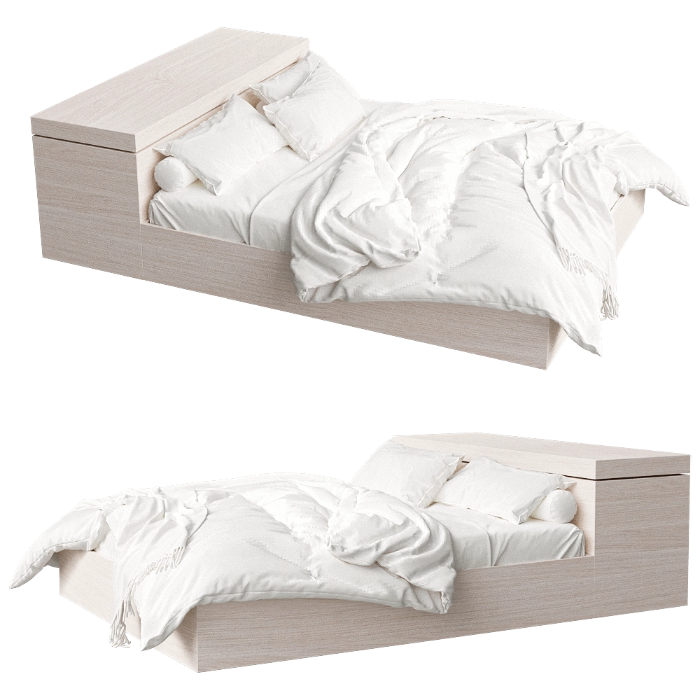 BY Furniture – BED-TABLE 3D Model BY Furniture – BED-TABLE 3D Model