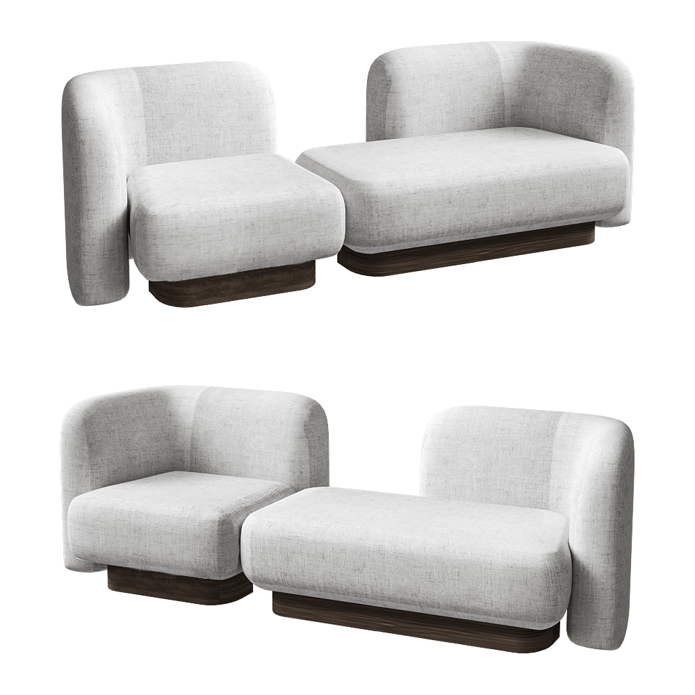 BY Furniture – BLOWN SOFA 3D Model BY Furniture – BLOWN SOFA 3D Model