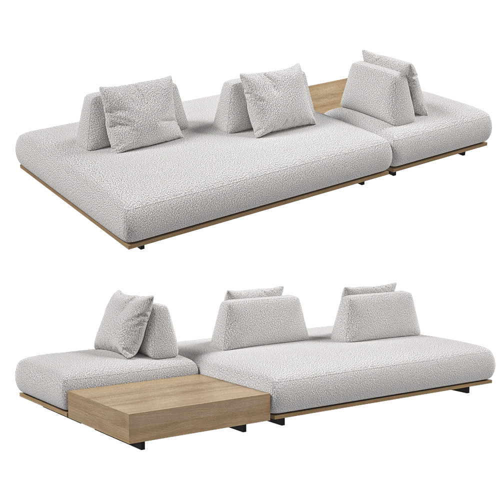 BY Furniture – FLAT SOFA 3D Model