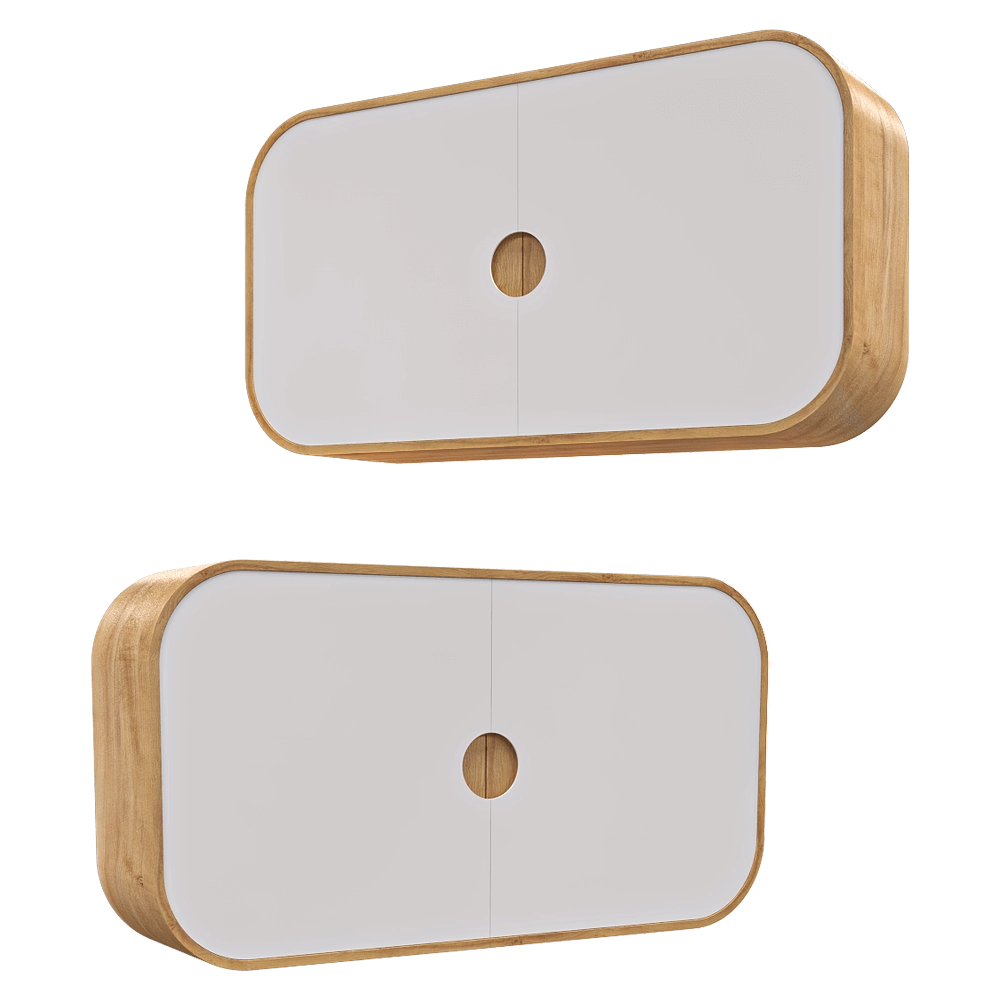 BY Furniture – ROUNDED SHELF 3D Model BY Furniture – ROUNDED SHELF 3D Model