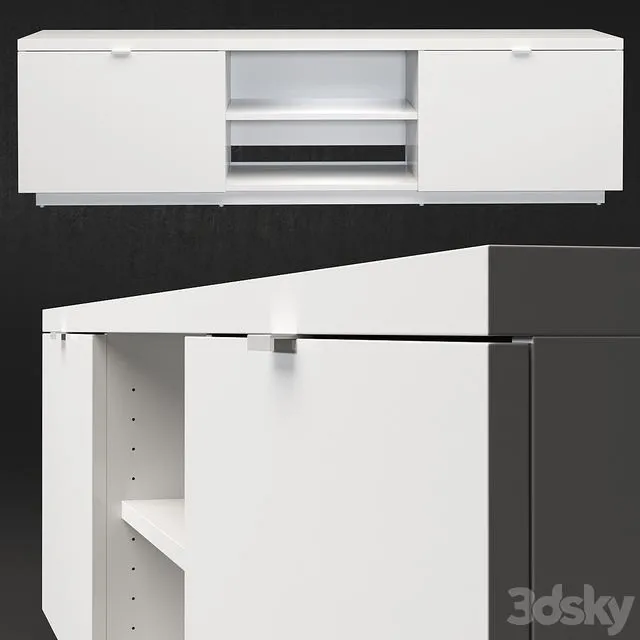 BYAS TV bench IKEA 3D Model BYAS TV bench IKEA 3D Model