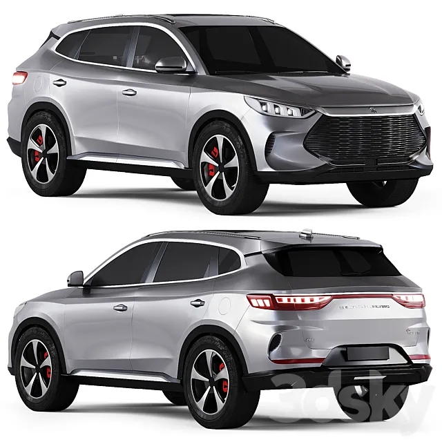 BYD Song Plus DM i 3D Model