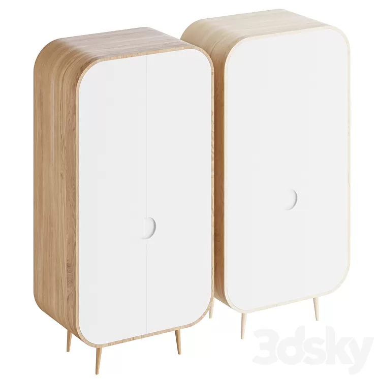 byfurniture ROUNDED CABINET | Cupboard 3D Model Free Download