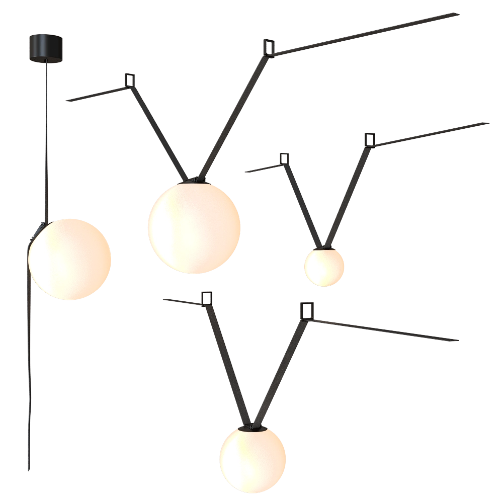 Byled  – Ceiling lamp ROPE-BL-BL-16-WW 3D Model